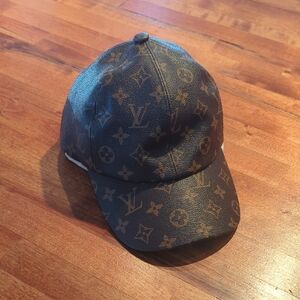 LV Monogram Baseball Cap in Brown